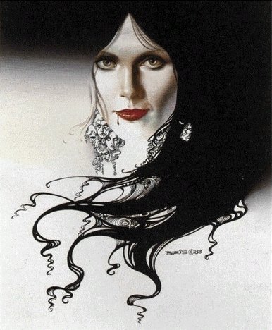 Vampiress by Boris Vellejo